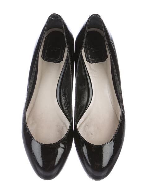 christian Dior patent leather shoes